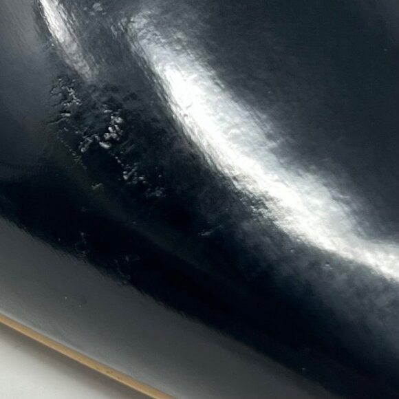 Womens Two Tone Black White Pump Bow Retro Evening Classy Office Formal Size 10M - Picture 11 of 11